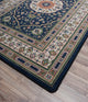 Zanza, Navy, 8' Round