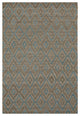 Gray Transitional Trellis Raga Area Rug