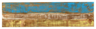 Timbergirl Suman Rustic Multicolor Bench, 18" Height X  X 50" Wide X 16"deep