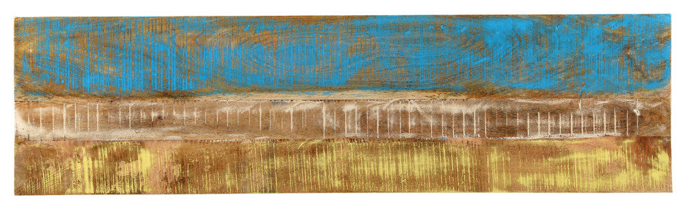 Timbergirl Suman Rustic Multicolor Bench, 18" Height X  X 50" Wide X 16"deep