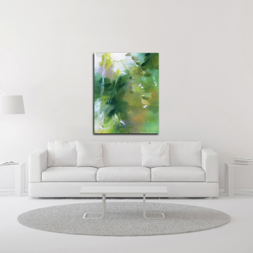 Verdant Shallows I by Elisa Sheehan, Print on Canvas, 24"x30"