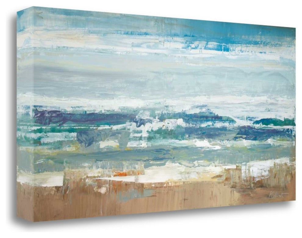 "Pastel Waves" By Peter Colbert , Giclee Print on Gallery Wrap Canvas