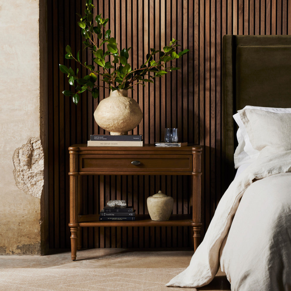 Toulouse Nightstand-Toasted Oak