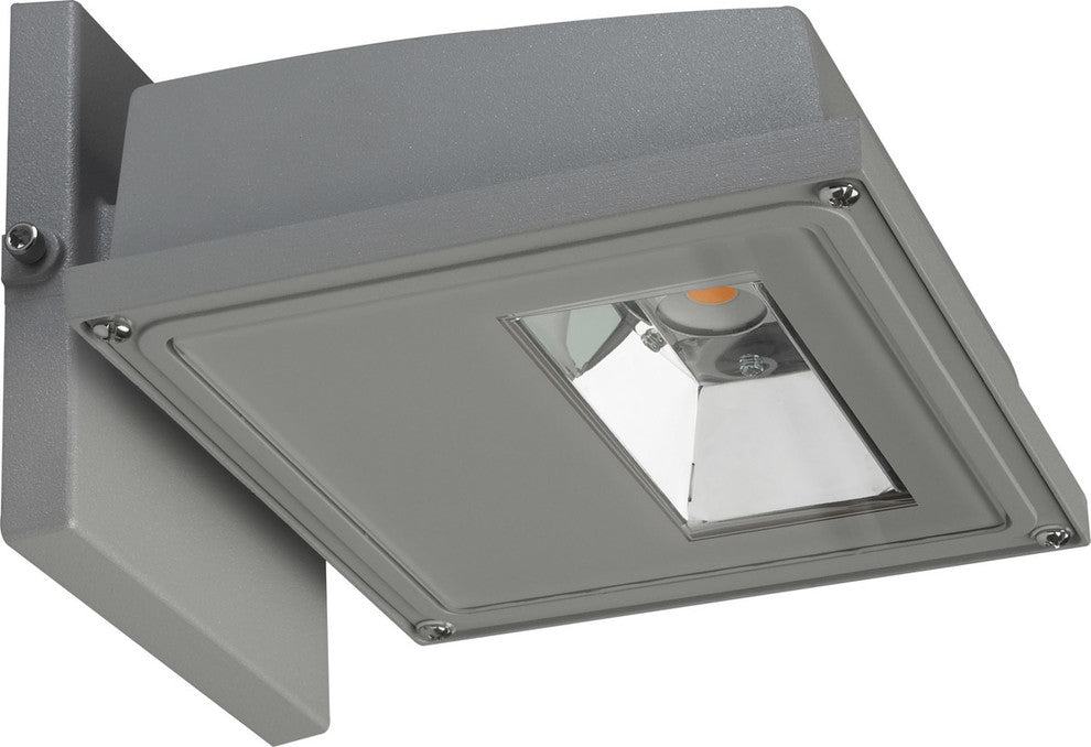 Nuvo 11W LED Wall Pack Gray 4000K