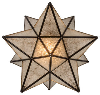18 Wide Moravian Star Flushmount