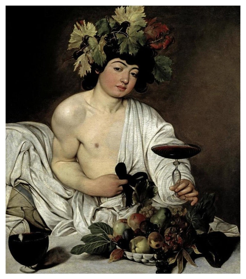 "Bacchus" Digital Paper Print by Caravaggio, 16"x18"