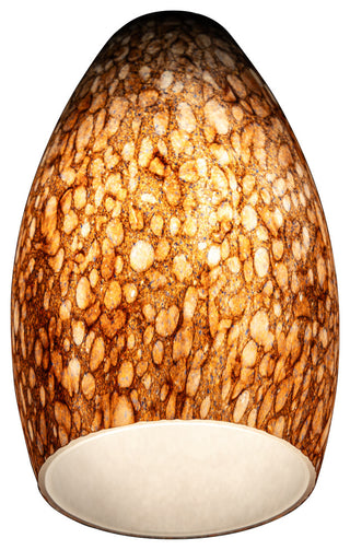 Inari Silk Champagne Pendant Glass Shade