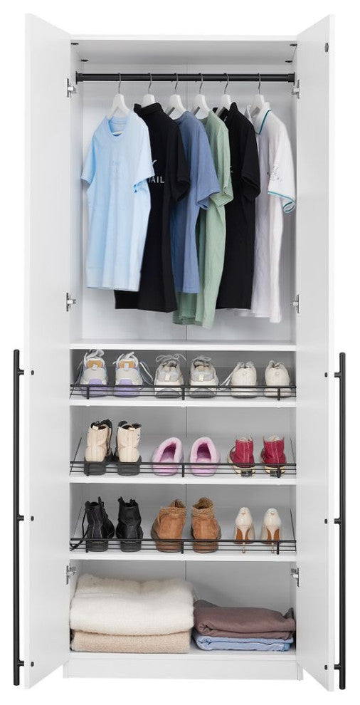Manhattan Comfort Lee Wardrobe Closet 3.0