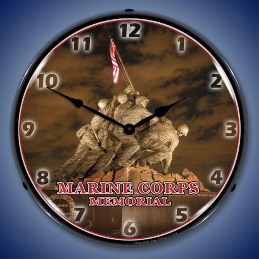 1404500 Marine Corps Memorial Iwo Jima Clock