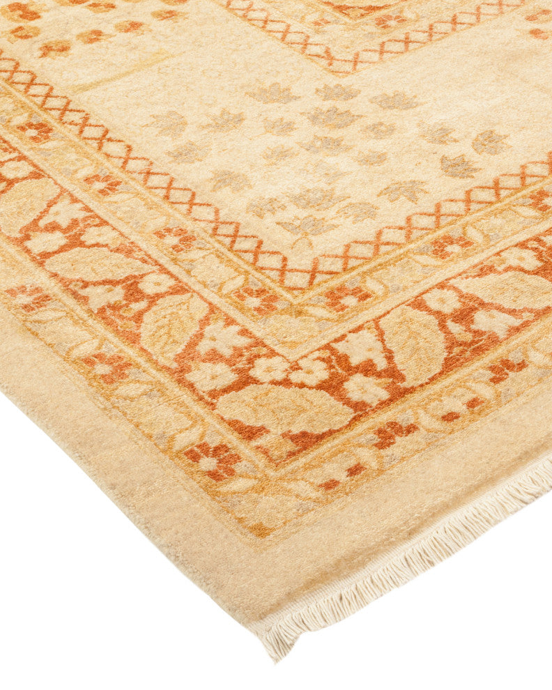 Mogul, One-of-a-Kind Hand-Knotted Area Rug Ivory, 9'4"x12'2"