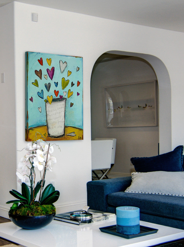 "I Will Soar" Painting Print on Canvas by Tori Campisi