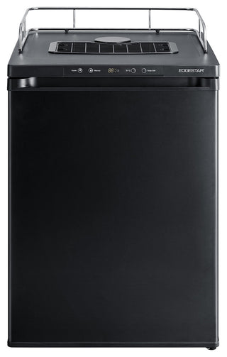 EdgeStar BR3002 24"W Kegerator Conversion Refrigerator for Full - Black