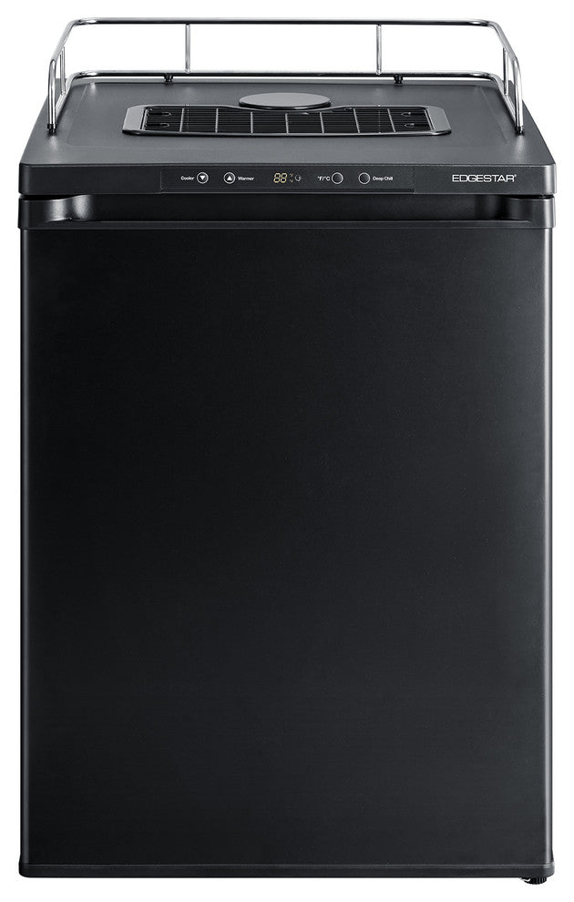 EdgeStar BR3002 24"W Kegerator Conversion Refrigerator for Full - Black