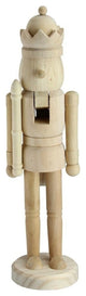 14.5" Traditional Unfinished Wood Paintable Nutcracker