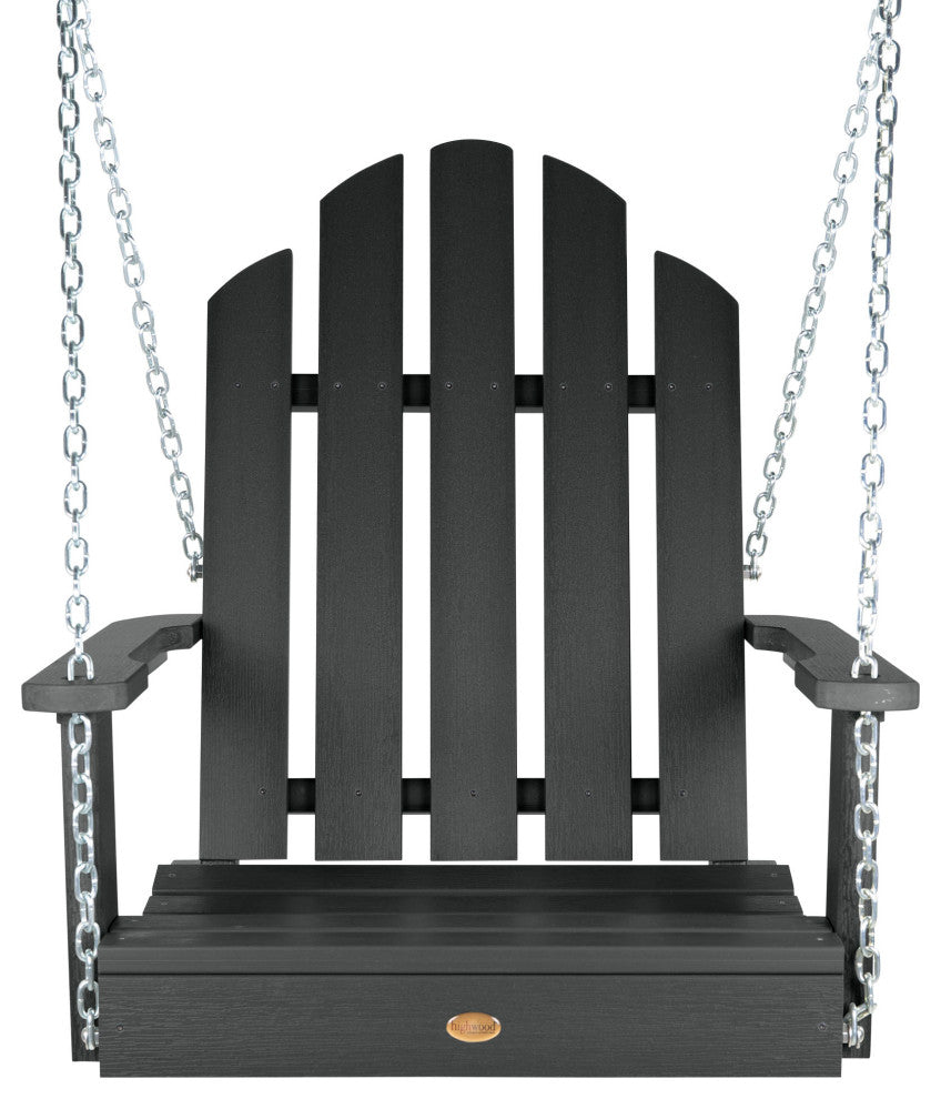 Classic Westport Single Seat Swing, Black