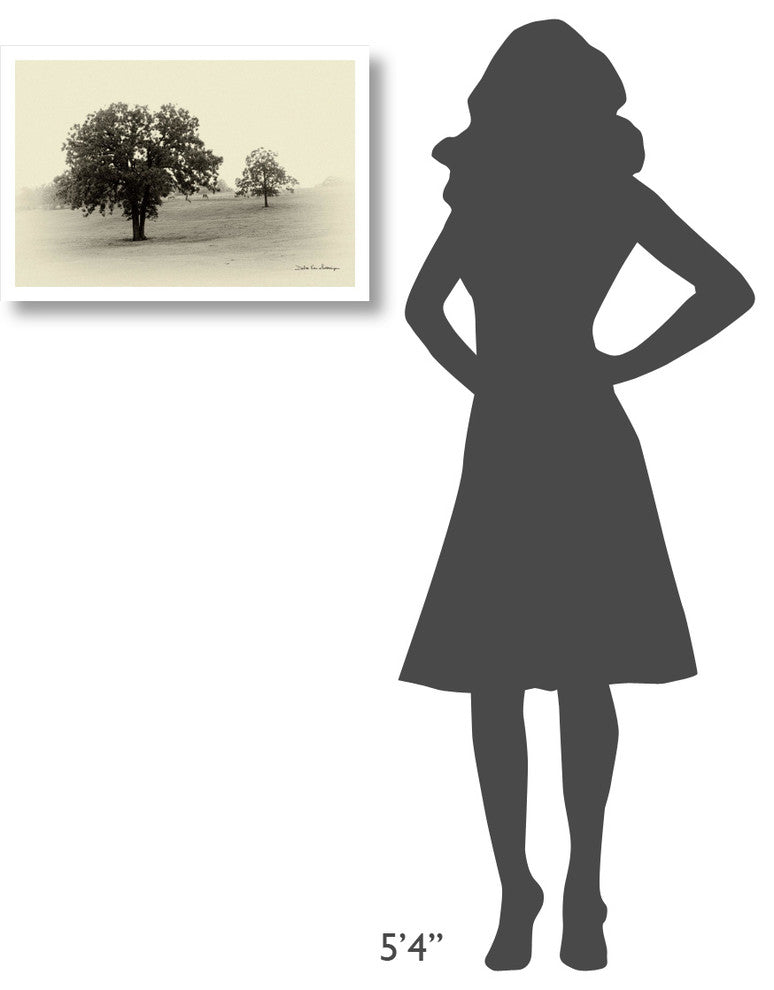 "Horses and Trees II" Digital Paper Print by Debra Van Swearingen, 26"x18"