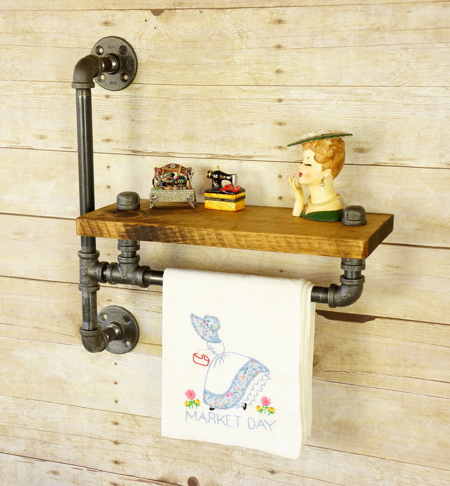 Modern Farmhouse Bath Shelf