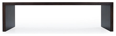 Maxwell 60" Cocktail Table, Finish: Dove, Brass