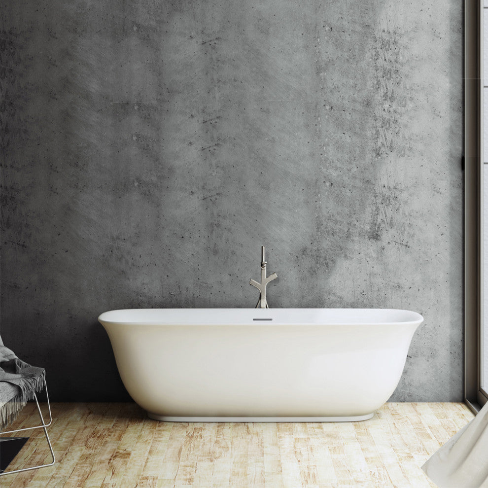 Orion Soaking Bathtub, 59"x31.5", 59"