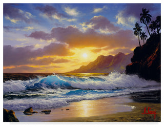 "Coast Line 10" by Anthony Casay, Canvas Art, 32"x24"