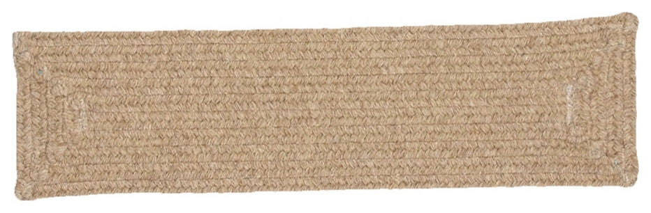 Colonial Mills Stair Tread Shear Natural Rockport Gray Stair Tread