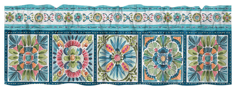 Boho Plaza Window Valance