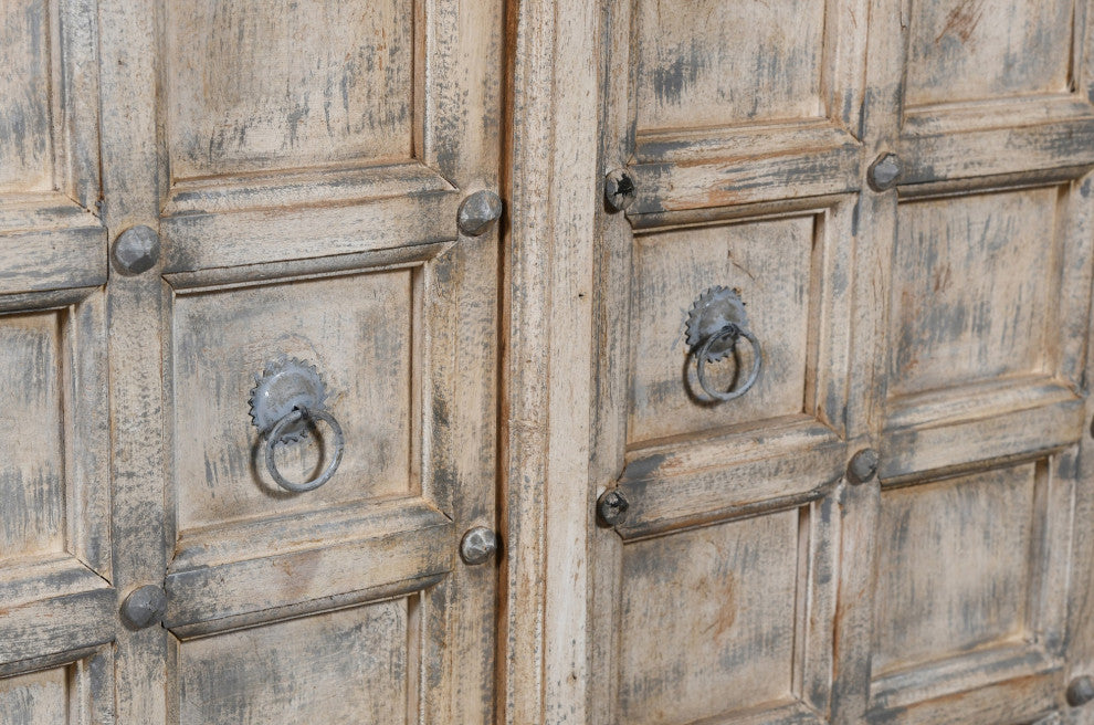 Dale Distressed Antique 2 Door Accent Cabinet