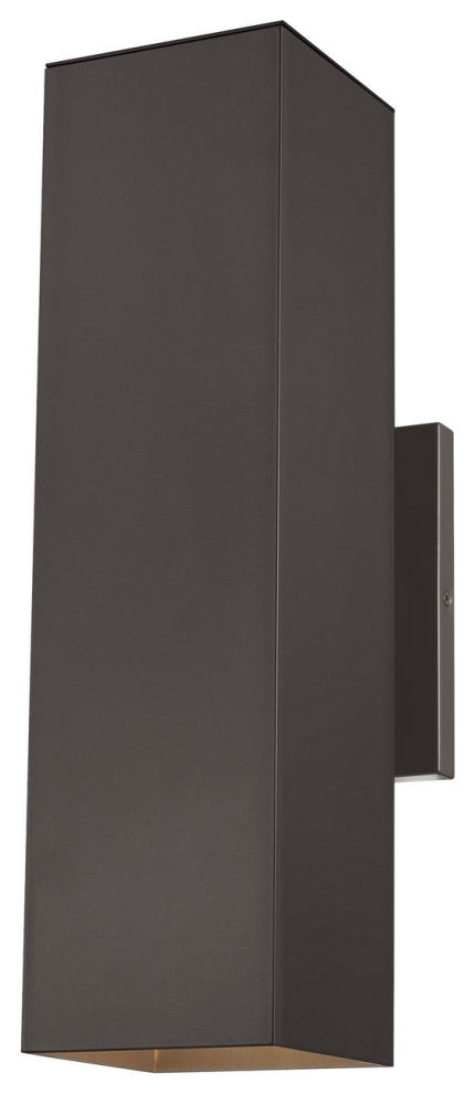 Pohl 2-Light Outdoor Wall Lantern, Bronze