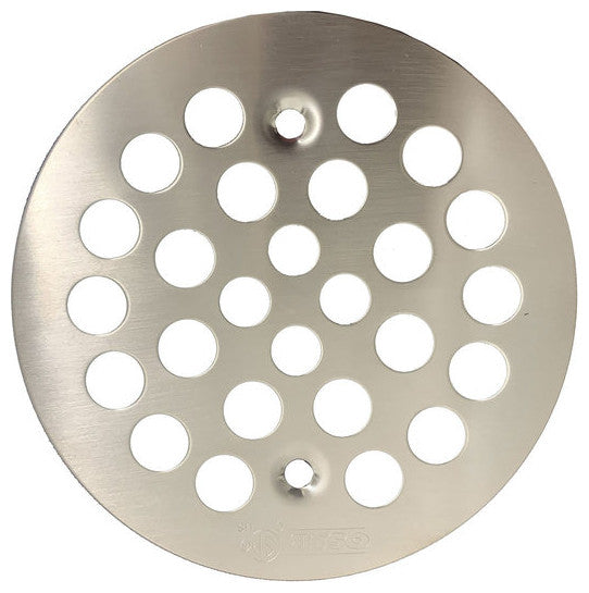 OSB Drain GRATE ONLY for Side Discharge Shower Drain, Brushed Nickel