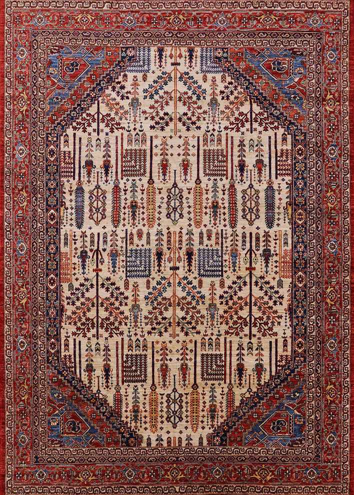 Ahgly Company Indoor Rectangle Mid-Century Modern Area Rugs, 2' x 5'