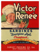 "Victor Renee Sardines" Digital Paper Print by Retrolabel, 29"x38"