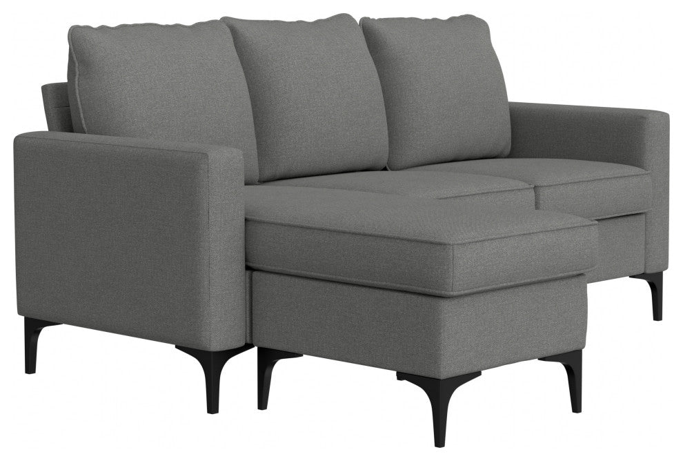 Hillsdale Alamay Upholstered Reversable Sectional Chaise