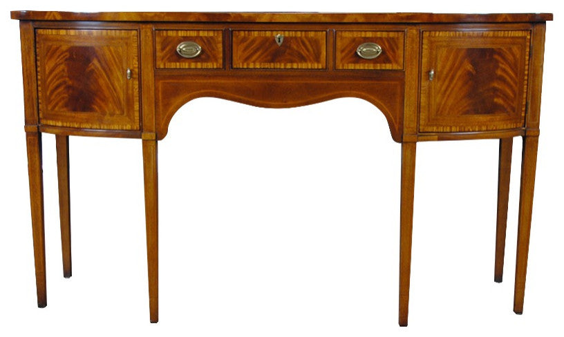 NVIN0253 Vintage Drexel Mahogany Sideboard