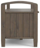 Lev Entryway Storage Bench