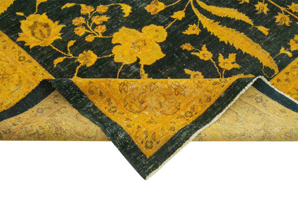 Rug N Carpet - Handwoven Oriental 9' 5" x 11' 5" Decorative Oushak Area Rug