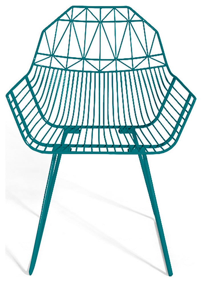 Ace 7 Piece Dining Set, Matte Teal
