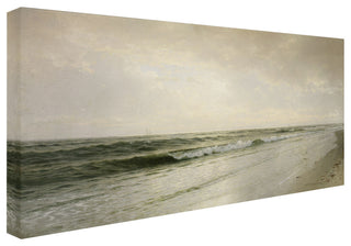 'Quiet Seascape, 1883' Canvas Art by William Richards