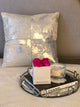 Decor Maisonette Dakota Throw Pillow, Gray, 20"x20"x3"
