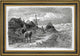 Andreas Achenbach Dutch Landscape with Woman and CowFramed Canvas Print, 18"x27"