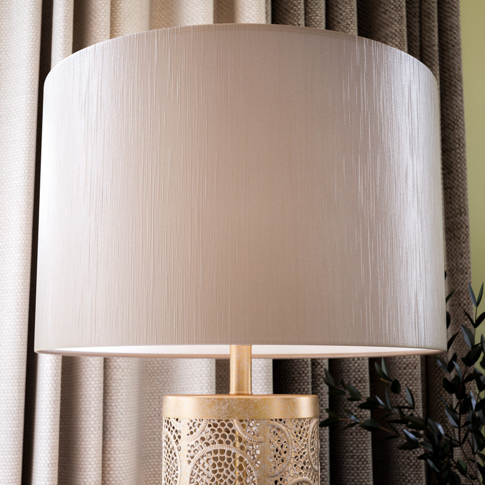 Kenroy 34048GLD 1-Light Table Lamp, Emme