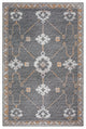 Indoor/Outdoor Sedona SN16 Charcoal Machine Washable 10' x 14' Rug