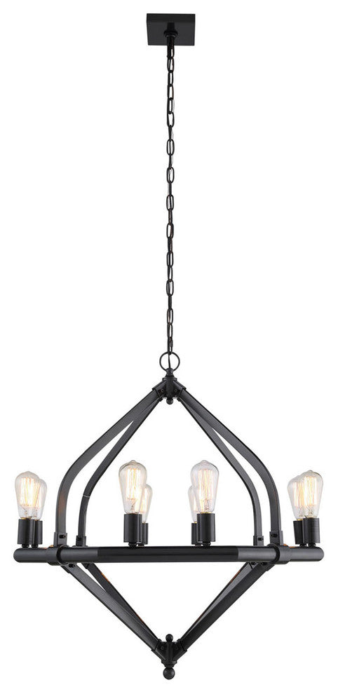 Elegant Lighting Illumina Collection Pendant, Bronze