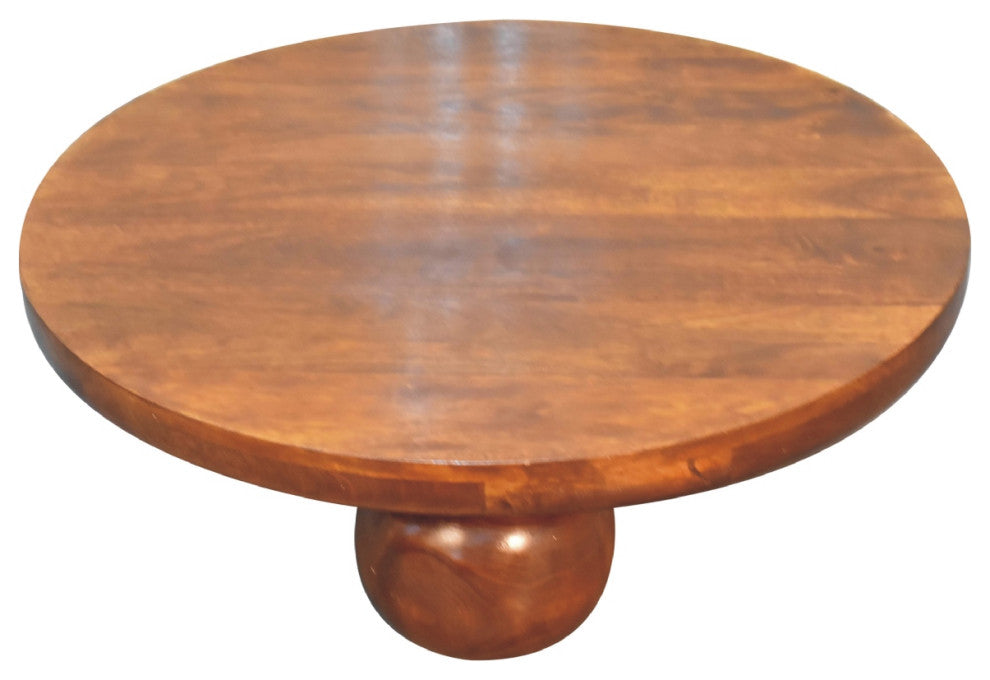 Chestnut Central Ball Table