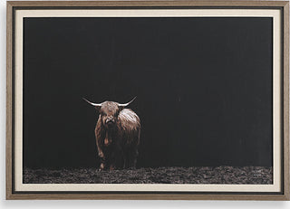 Uttermost 32391 King Of The Hill 28" x 40" Framed Animals Graphic