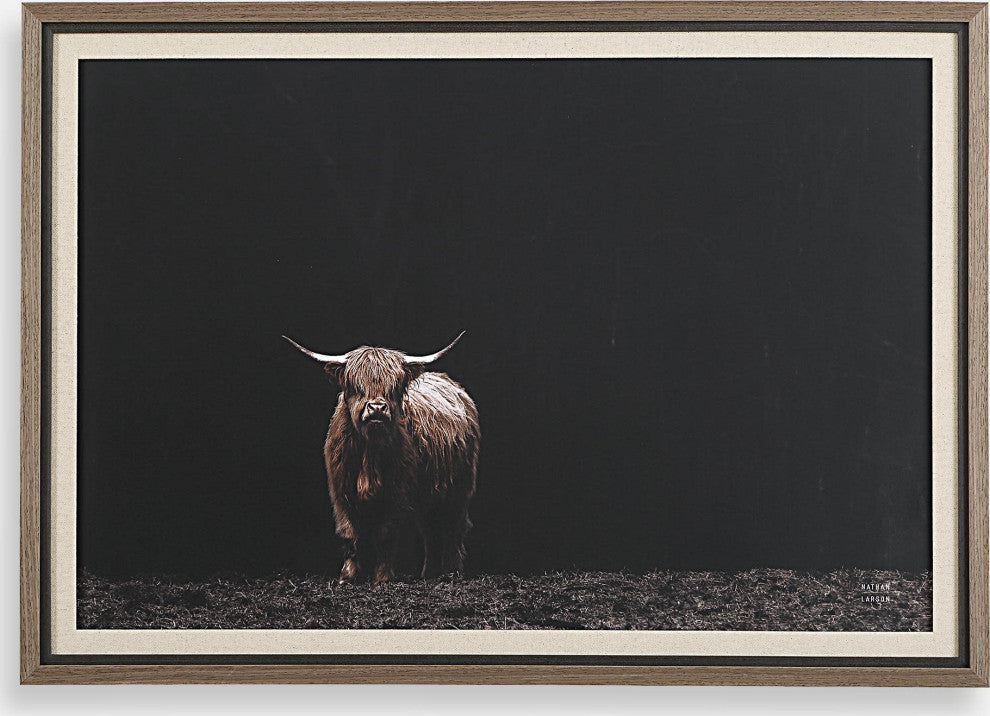 Uttermost 32391 King Of The Hill 28" x 40" Framed Animals Graphic