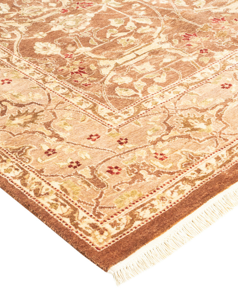 Paramar One-of-a-Kind Hand-Knotted Area Rug Brown, 4'2"x6'2"