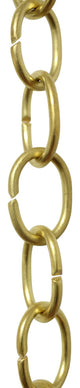 RCH Hardware Brass Loop Chandelier Chain, Various Finishes, Polished Brass, U18