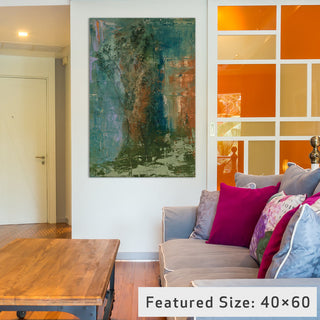 "Sea Forest Two" by Emily Magone, 40x26x1.5
