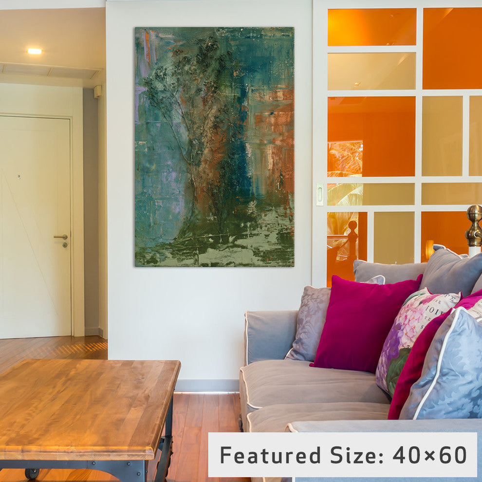 "Sea Forest Two" by Emily Magone, 40x26x1.5
