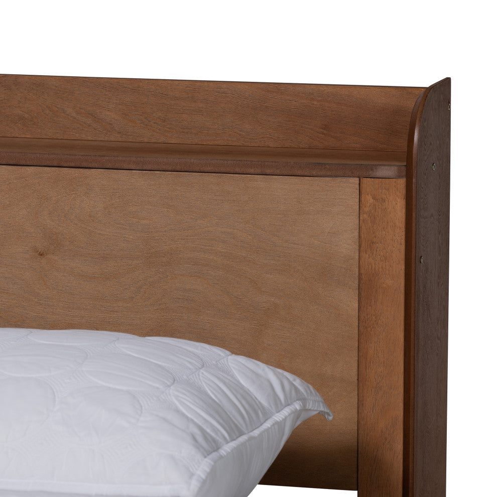 Sonja Queen Size Platform Bed w/ Charging Station